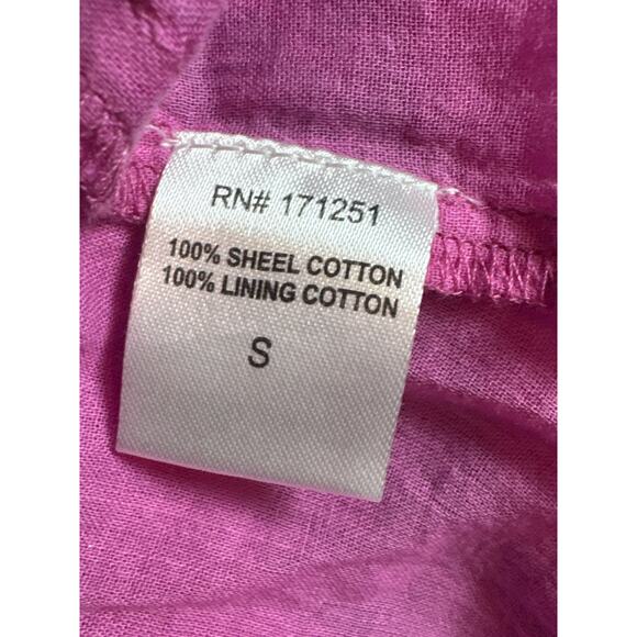 Caroline Constas Floral Smocked Tiered Tie Back Midi Dress Large Cottage Boho - Picture 8 of 10